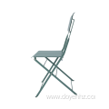 Outdoor Metal Folding Slatted Chair